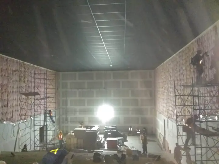 Muros de tablaroca en salas de cine de Cinépolis Portal San Ángel — foto 1 de 4