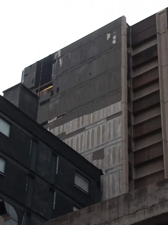 Demolición y renovación de fachada con Durock y DensGlass en edificio de Reforma 222 — foto 1 de 3