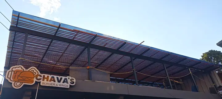 Construcción de restaurante con pérgola de madera y estructura metálica en La Magdalena Contreras — foto 4 de 6